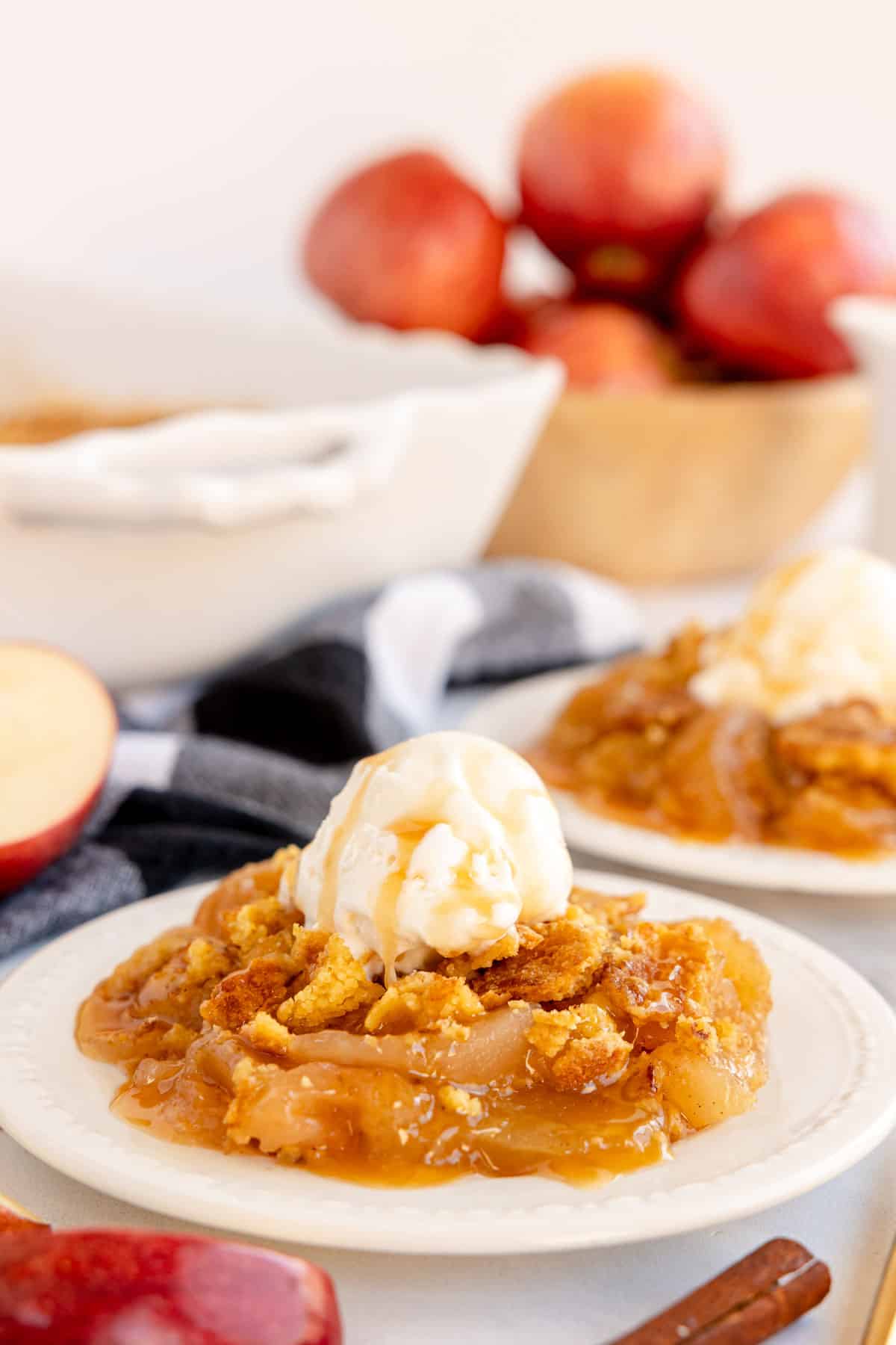 Apple Dump Cake