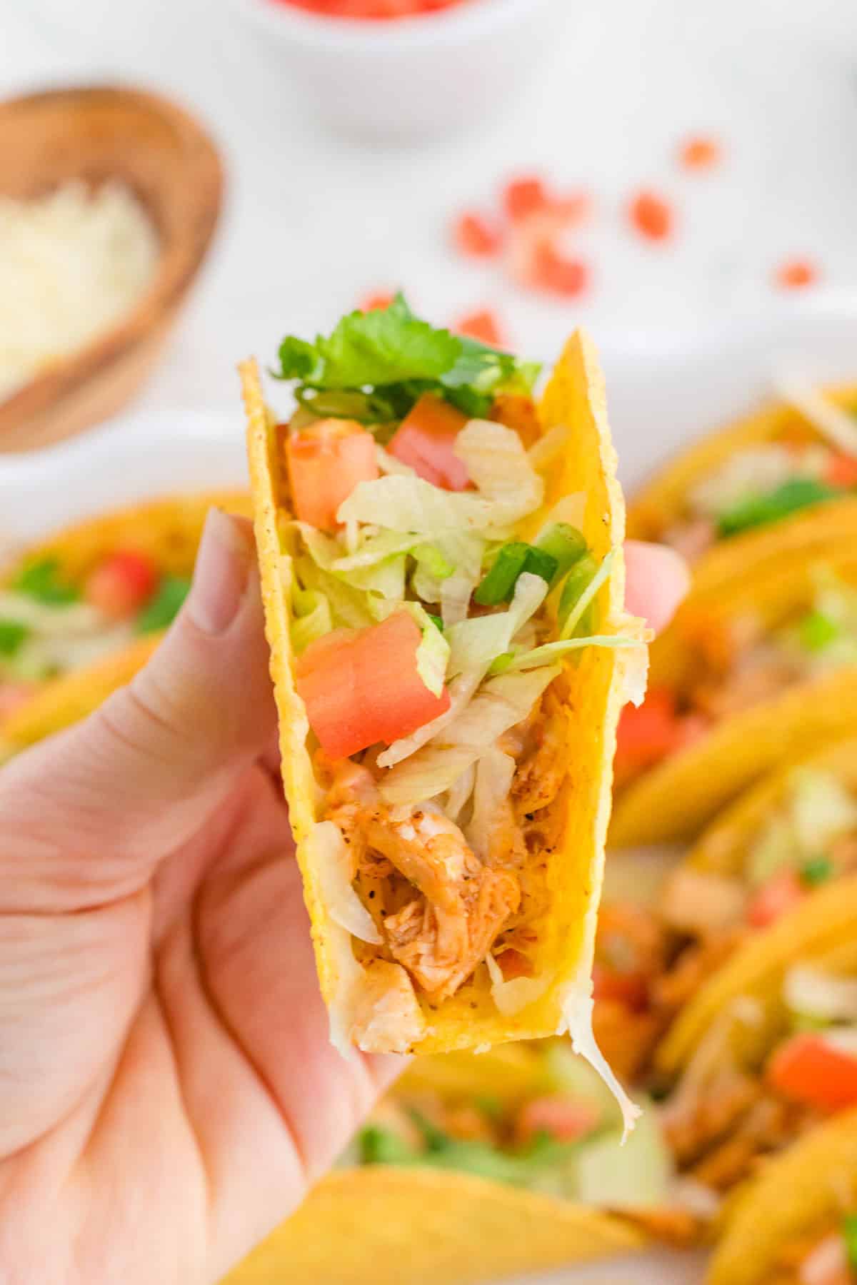 Baked Chicken Tacos
