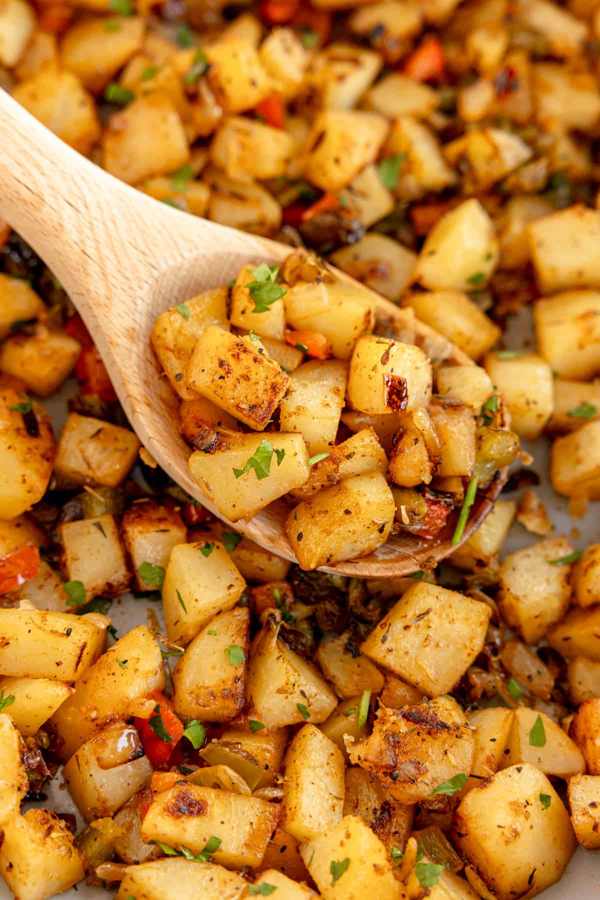 Crispy Breakfast Potatoes (Potatoes O’Brien)