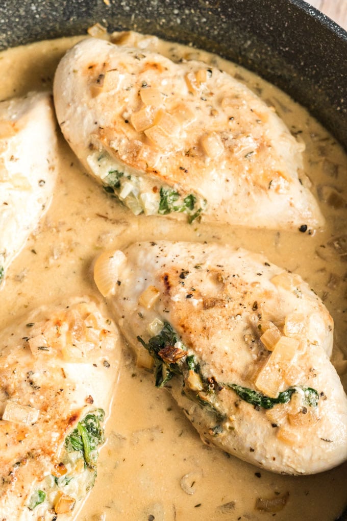 Chicken Florentine (with a twist!)