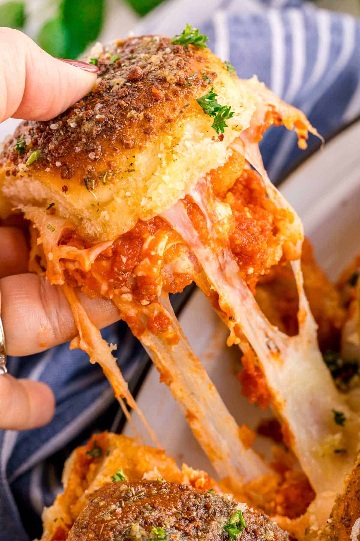 Easy Chicken Parmesan Sliders