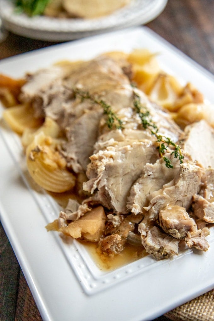 Crock Pot Pork Loin – just set & forget!