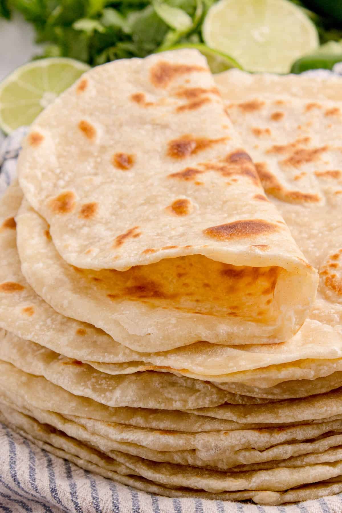 Soft & Easy Homemade Flour Tortillas (No Lard Needed)