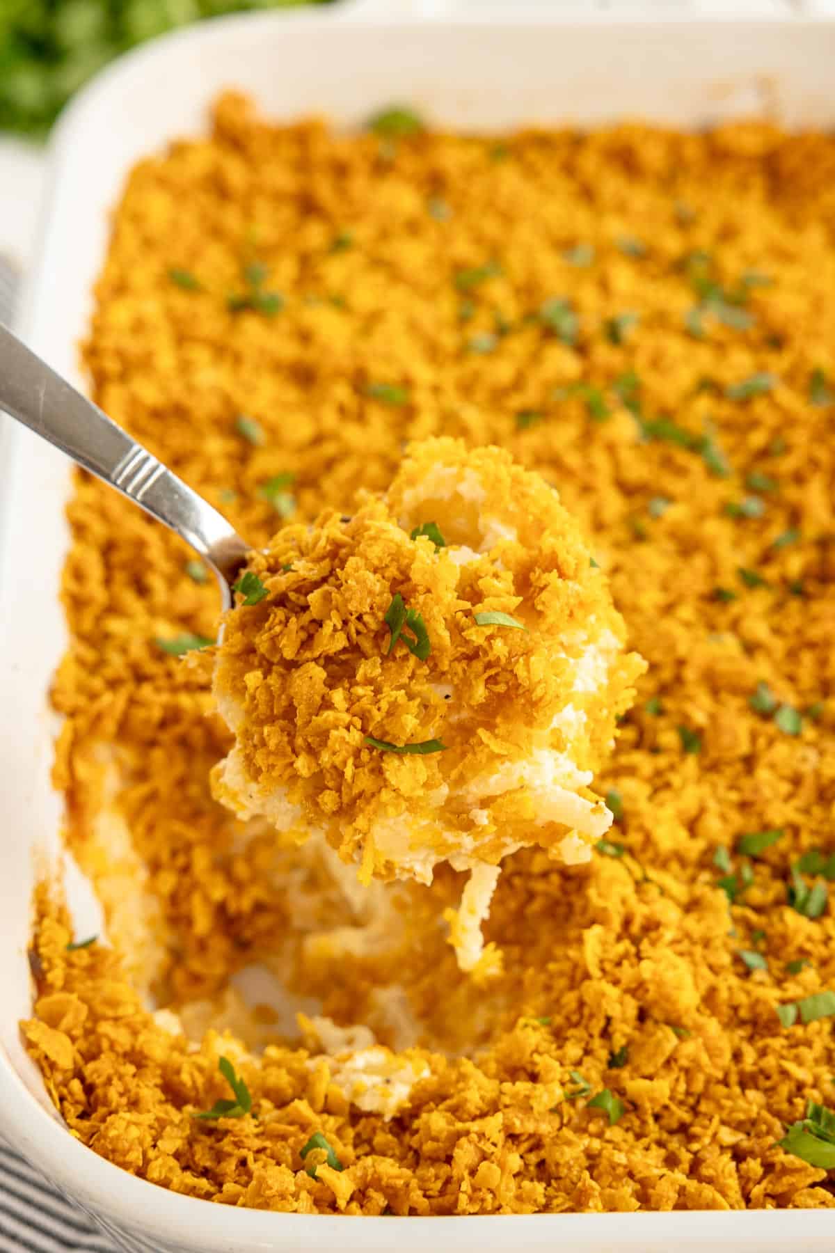 Cheesy Funeral Potatoes Recipe
