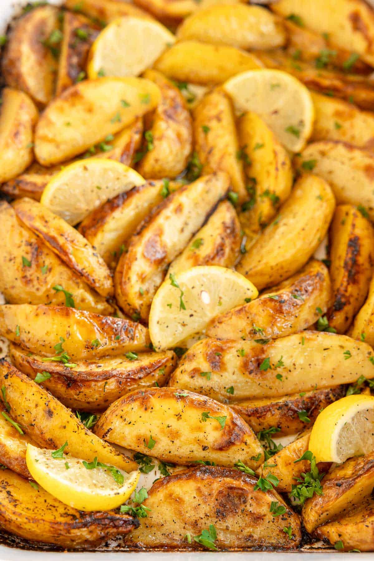 Greek Lemon Potatoes