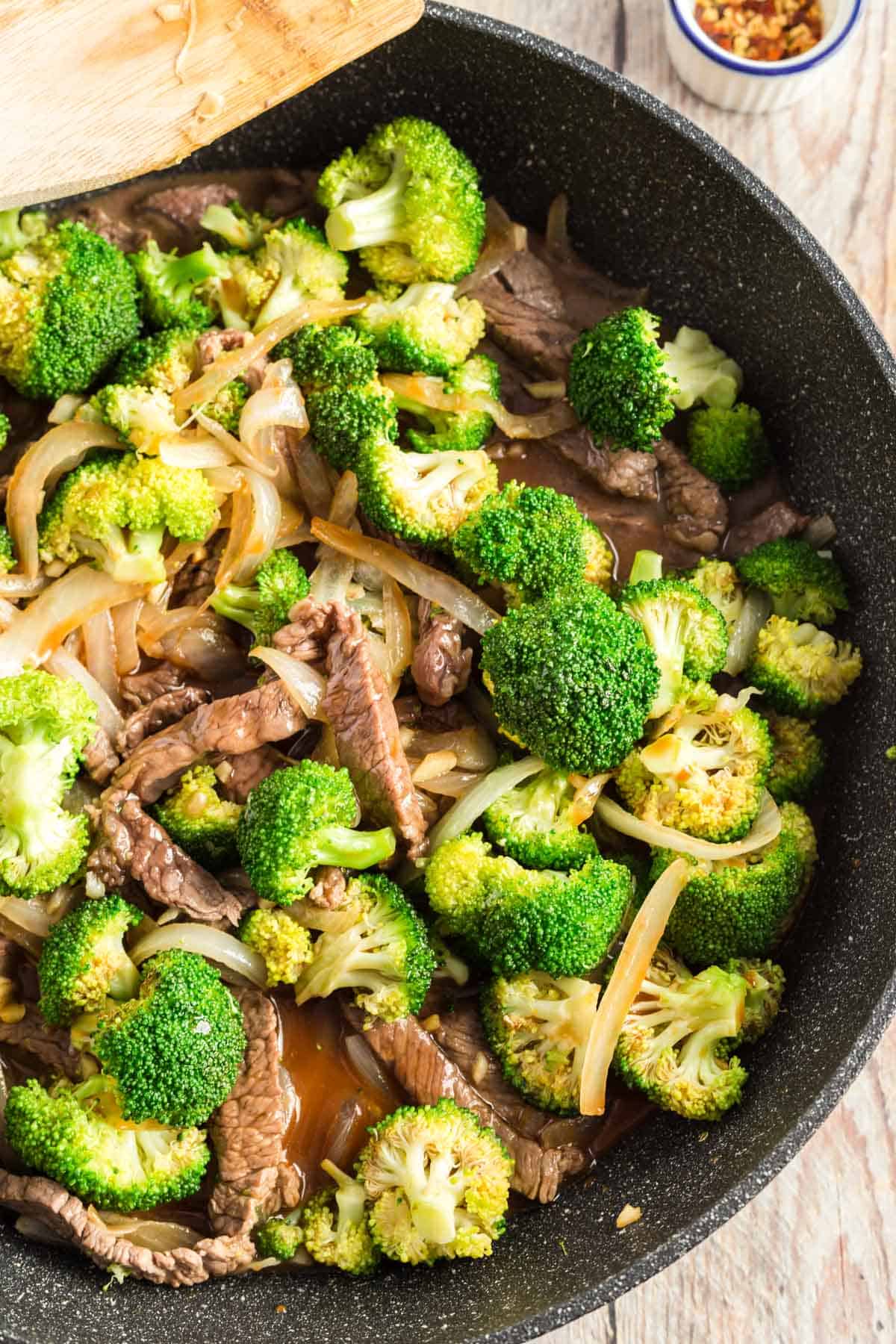 Honey-Soy Beef and Broccoli Stir Fry