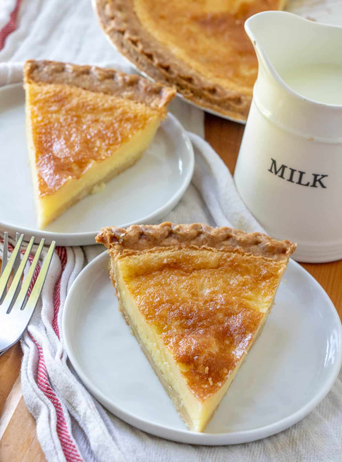 Old Fashioned Buttermilk Pie (with Video)