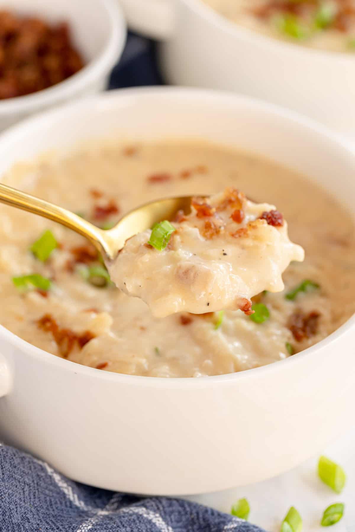 Potato Cheese Soup (just like Panera!)