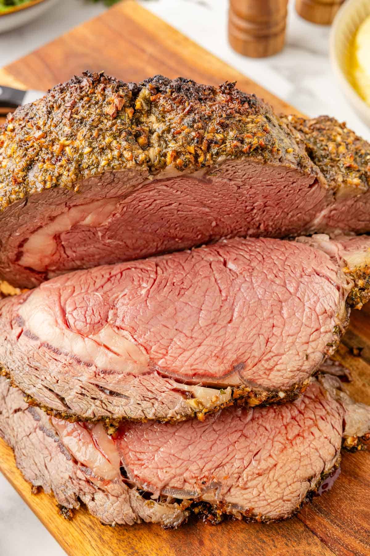 Herb Crusted Prime Rib Roast