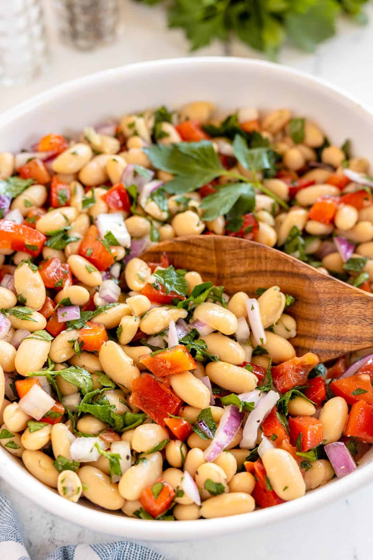 Summery White Bean Salad Recipe