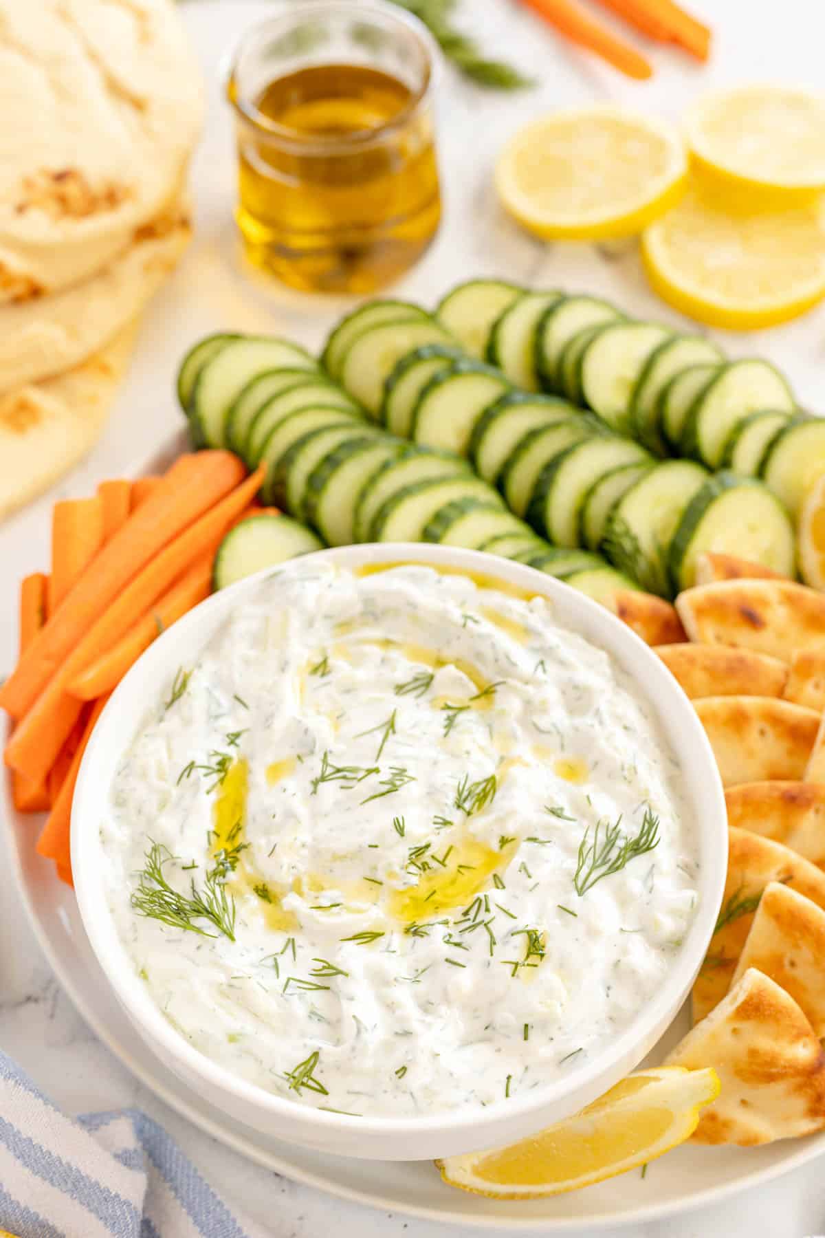Greek Tzatziki (Yogurt Dip)