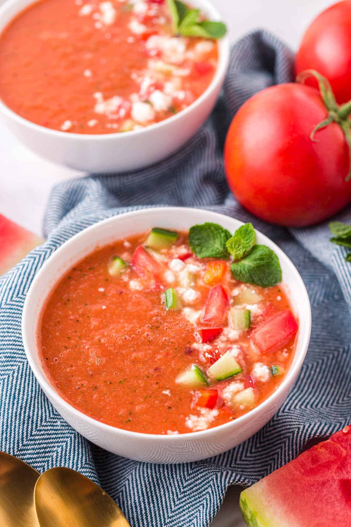 Watermelon Gazpacho Recipe